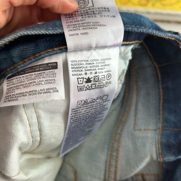 Levi’s 505 REGULAR FIT MEN'S JEANS 32x30 - Picture 9 of 15